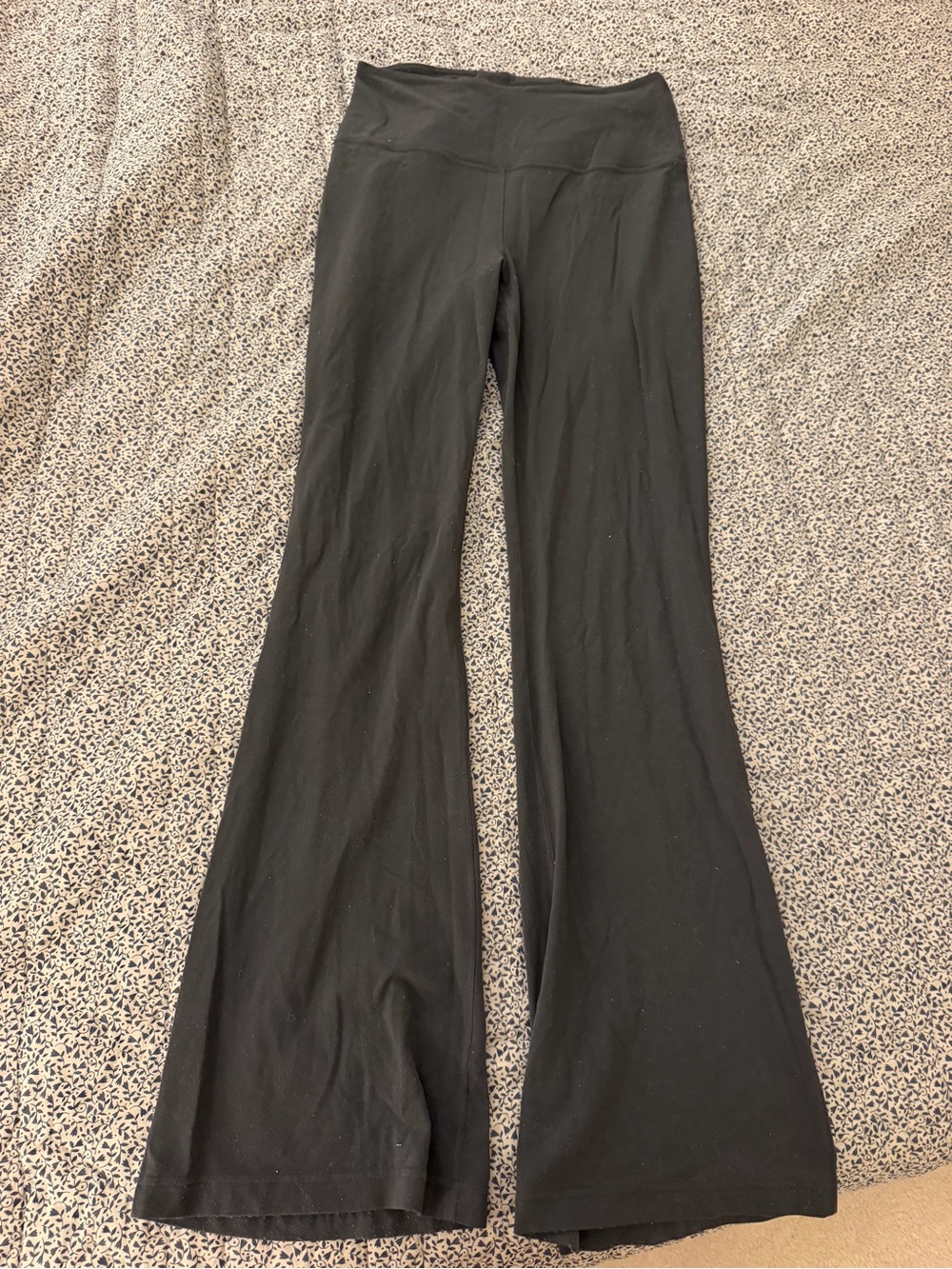 Lululemon Dark Gray High-Waist Flare Yoga Pants